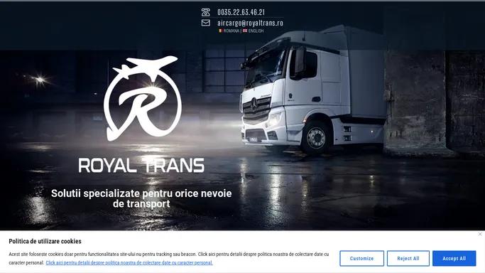 Royal Trans – LOGISTIC & TRANSPORT