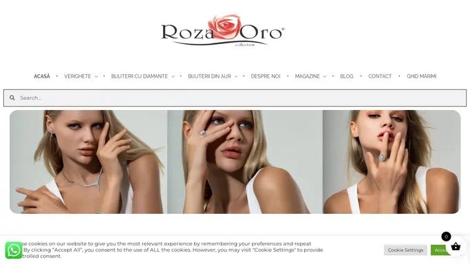 Verighete - Roza Oro Bijuterii Aur Diamante Inele de logodna Bratari Lantisoare Pandantive - Roza Oro Collection ofera bijuterii din aur alb, galben, roz cu livrare in 48h, Transport Gratuit