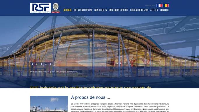 RSF Industrie - Constructions structures metalliques Brasov