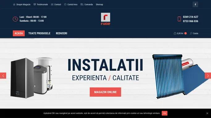 RubeShop - Instalatii Termice si Aer Conditionat