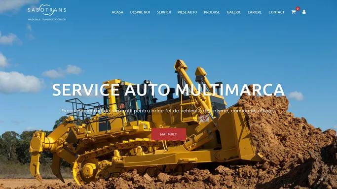 SABO TRANS – Service Auto Iasi, Autorizat RAR