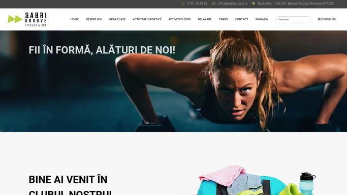 Sabri Groove – Fitness & Spa