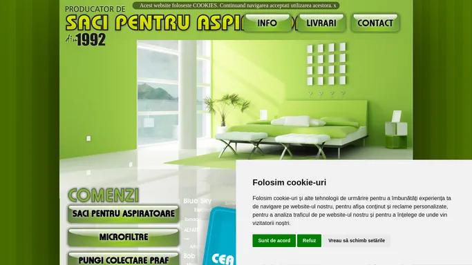 Saci pentru aspiratoare - Valentin 4 YOU SRL