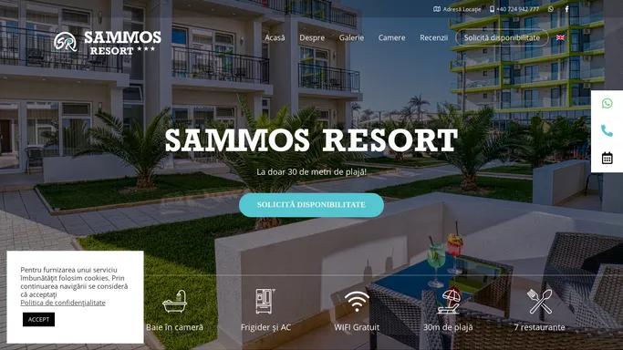 SAMMOS RESORT – Cazare in Mamaia Nord