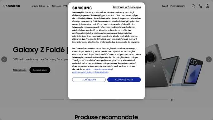 Samsung Romania | Telefoane Mobile | Electrocasnice | TV