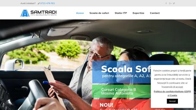 Statie ITP si Scoala de soferi auto, moto – SAM-TRADI