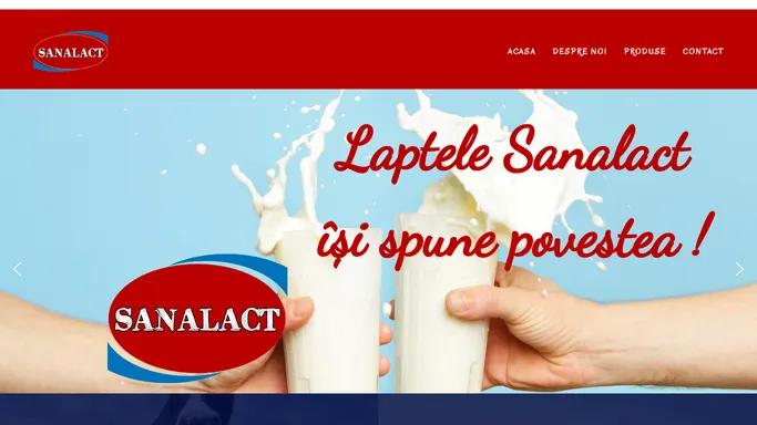 Sanalact – Fabrica familiei tale – Sanalact