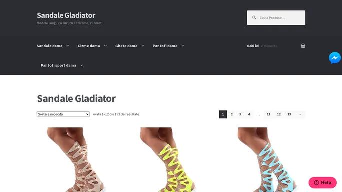 Sandale Gladiator – Modele Lungi, cu Toc, cu Catarame, cu Siret