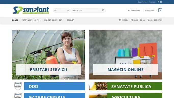 SANPLANT – tratamente de combatere boli si daunatori, in gradini si livezi