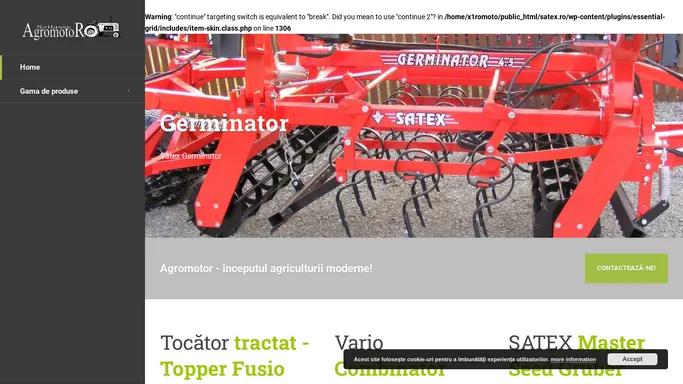 Satex - Utilaje agricole inovatoare!