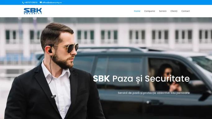 SBK Security – Protectie, Paza si Transport Valori