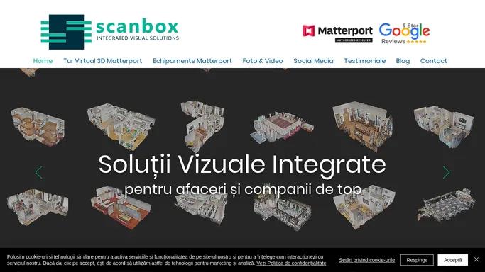 Tur Virtual 3D Matterport, Randare 3D, Foto-Video | Scanbox.ro | Bucuresti