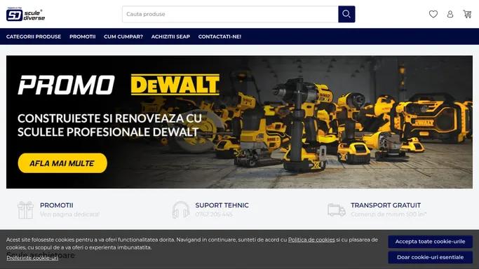 Scule Diverse - Magazin On-Line de scule aschietoare si accesorii industriale