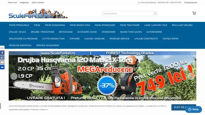 SculeForest - Magazinul tau online de scule si utilaje Husqvarna