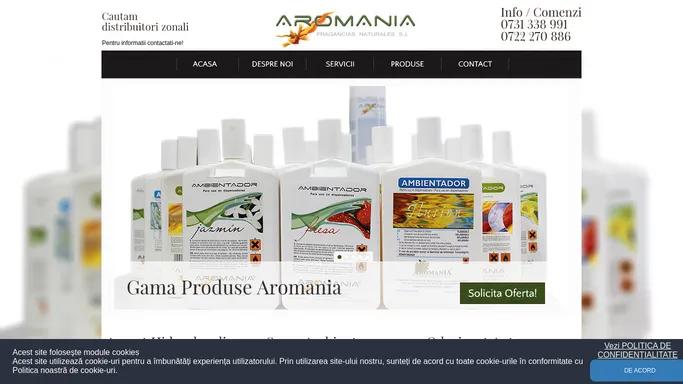 Aromania Pitesti - unic importator al produselor Aromania