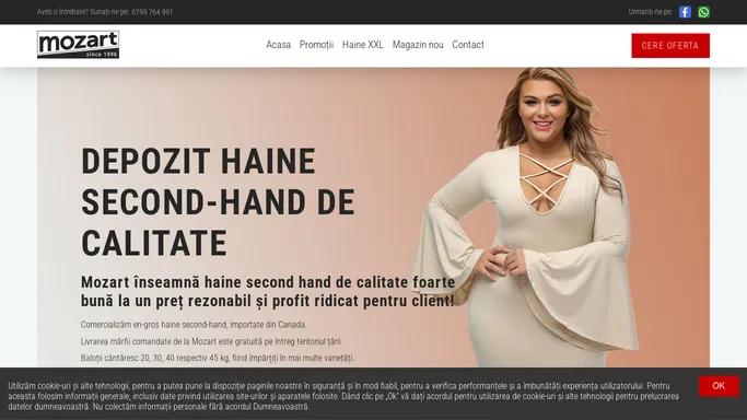 Mozart | depozit haine second hand en-gros