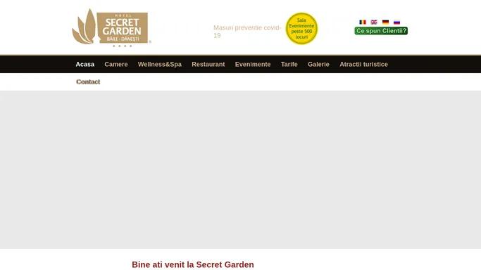Secret Garden - Danesti jud Maramures - Hotel 4 stele