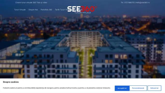 Creare Tururi Virtuale 360 Interactive - SEE360 - Tururi Virtuale