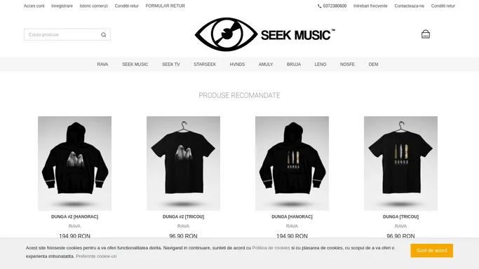 SEEK MUSIC - Merchandise SEEK MUSIC
