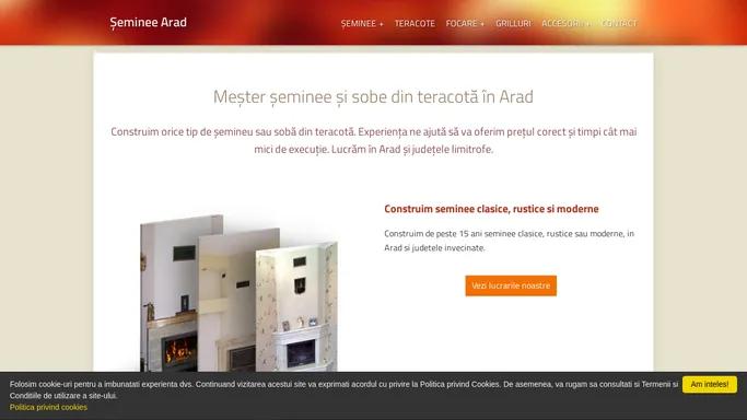 Seminee, grilluri, sobe in Arad. Seminee Arad. Mester seminee. | Seminee Arad