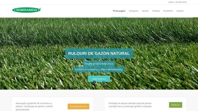 Rulouri de gazon Natural - Semiramida.ro