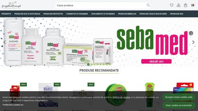 Senssitive Concept - Magazin online de produse naturiste