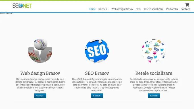 Creare website Brasov - web design - Optimizare SEO Brasov | SEONET