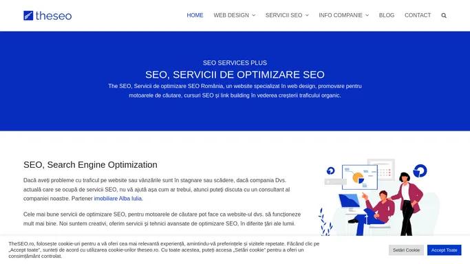The SEO, Optimizare SEO, Web Design si Mentenanta