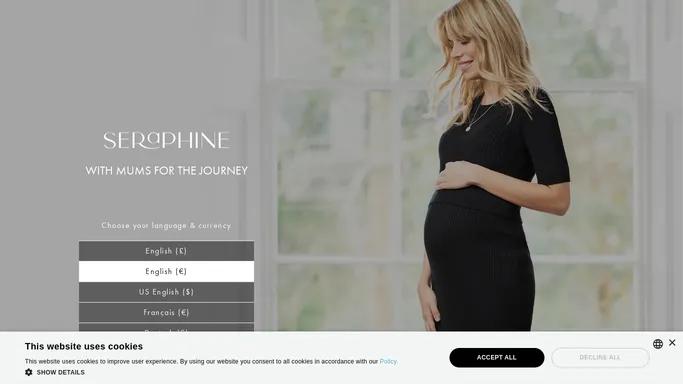 Seraphine Landing Page