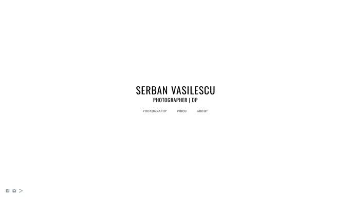 Serban Vasilescu - photographer | dp