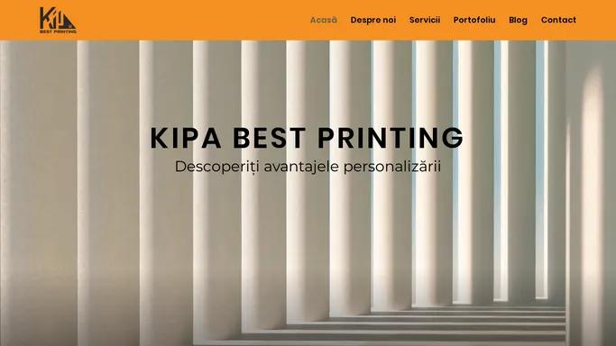 Kipa Best Printing | personalizare bucuresti | Sos. Morarilor nr.1, Sector 2, Bucuresti, Romania