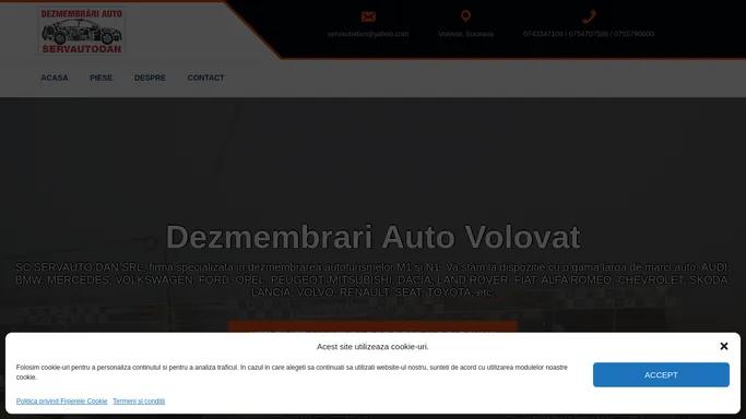 Dezmembrari Auto Volovat