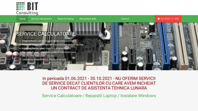 Service Calculatoare / Reparatii Laptop