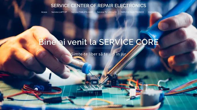 SERVICE CENTER OF REPAIR ELECTRONICS