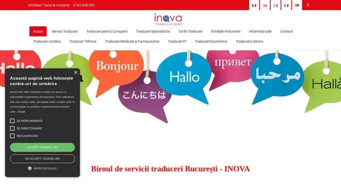 Birou servicii traduceri profesionale | INOVA Traduceri