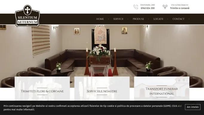 Servicii funerare Arad | Silentium Aeternum