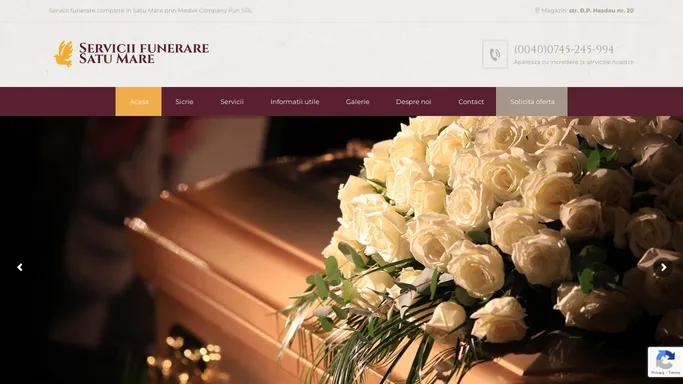 Servicii Funerare Satu Mare