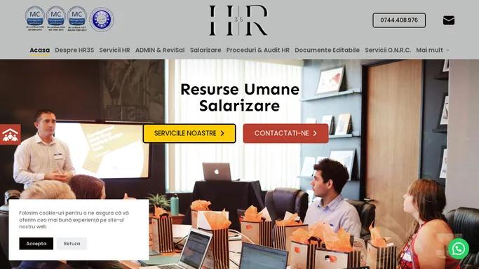 Servicii HR - Servicii Resurse Umane si Salarizare