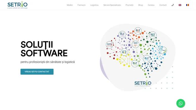 Solutii software pentru profesionistii din sanatate si logistica | Setrio
