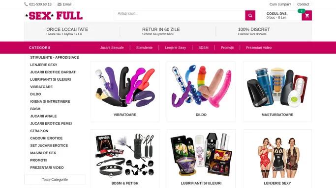 Sexshop online - sexfull.ro