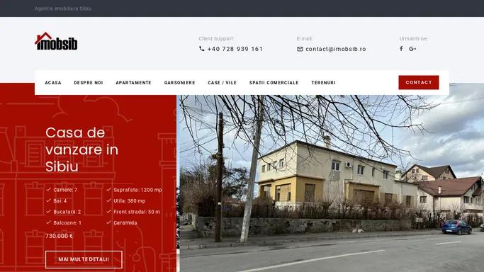 imobsib.ro | Agentie imobiliara Sibiu