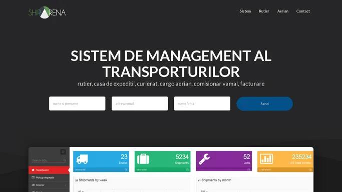 Ship Arena – Transport Management System