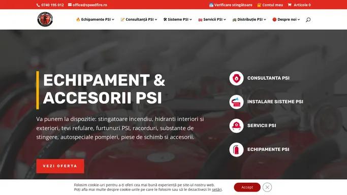 Magazin PSI - SpeedFire.ro - Servicii Private Situatii de Urgenta