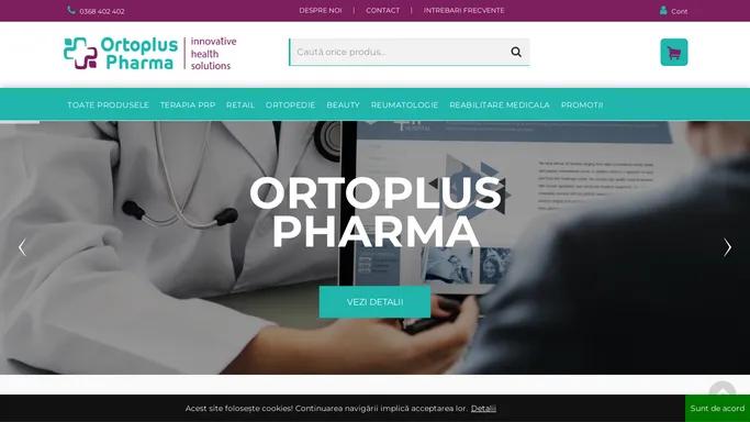 Dispozitive medicale si suplimente alimentare - Ortoplus Pharma