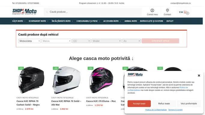 Magazin moto | Echipamente si casti moto - Shop4moto