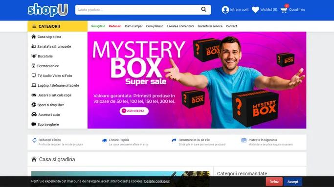 shopU.ro - Probabil cel mai ieftin shop din RO!