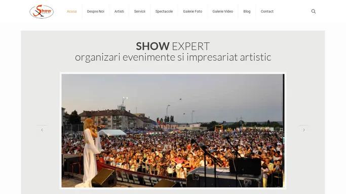 SHOW EXPERT organizari evenimente si impresariat artistic