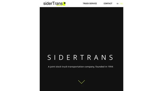 SIDERTRANS - truck transportation company