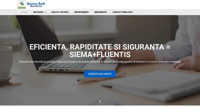 Fluentis Software ERP Ploiesti, Bucuresti, Buzau, Brasov, Prahova - Siemasoft