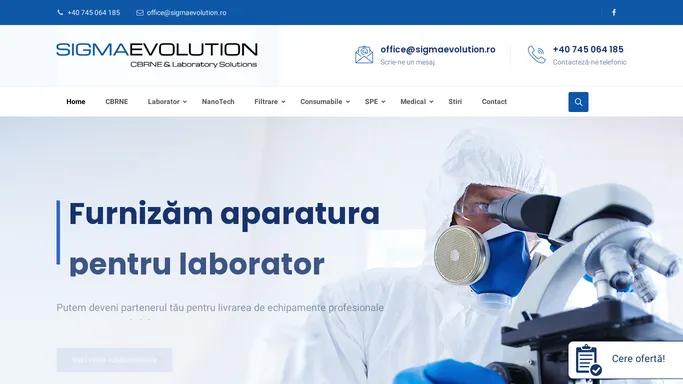 Aparatura pentru laborator - Consumabile laborator - Sigma Evolution